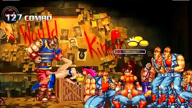 Hentai Mugen Level 1 Fighter Gangbang