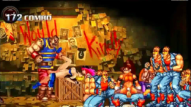 Hentai Mugen Level 1 Fighter Gangbang