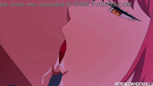 Makima got excited from public sex in the cinema hentai anime