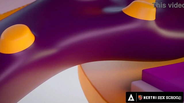 HENTAI SEX UNIVERSITY - Hentai Student Eats Out His Teacher's Perfect Pussy Until She