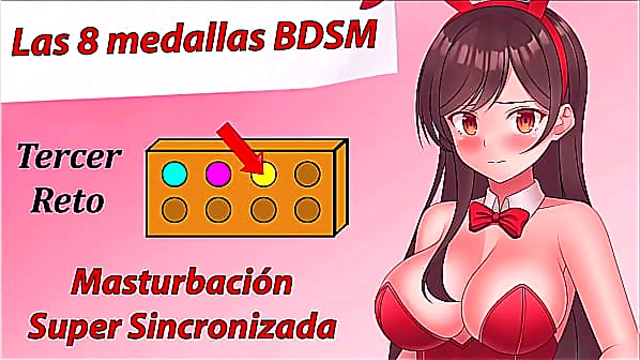 JOI Adventure Rol Hentai - Third BDSM medal - In Spanish