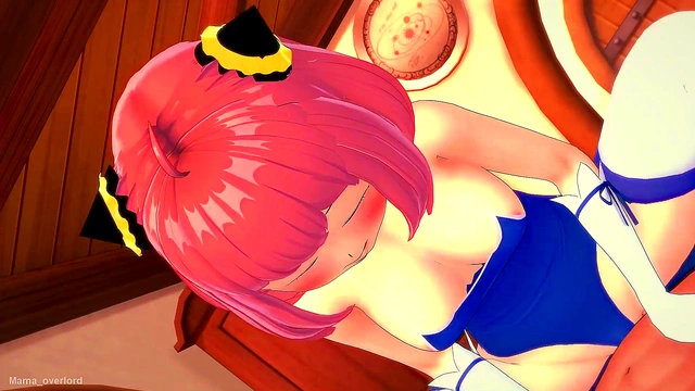 Cute Anya wears her tight swimsuit to fuck (adult version) (hentai)