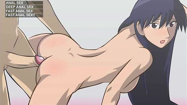 Hentai babe taking it in the ass