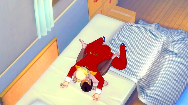 Hentai Raven (Teen Titans) Porn with a man in red suit