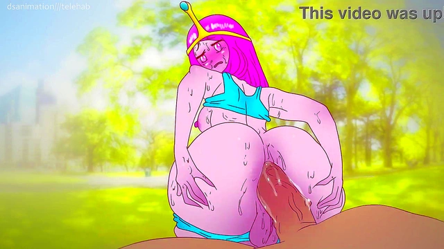 Princess Bubblegum fucked in the park for a Chocolate Bar ! Hentai Adventure Time 2d (