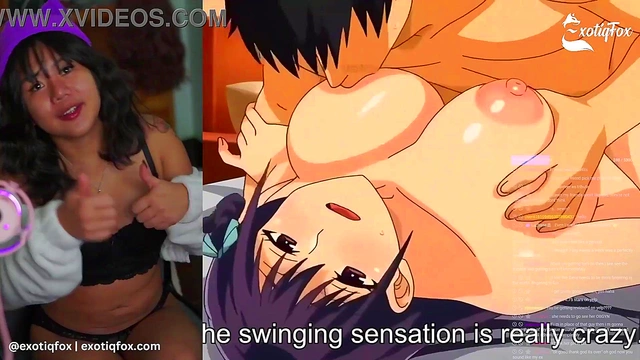 HOT DRAGONBALL HENTAI REACTION CUTE ASIAN STREAMER Exotiq Fox Solo Gooner Girl