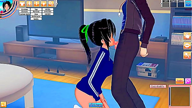 Koikatsu'Hentai Girl Ana Cums Hard