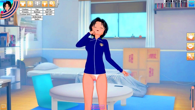 Koikatsu'Hentai Girl Ana Cums Hard