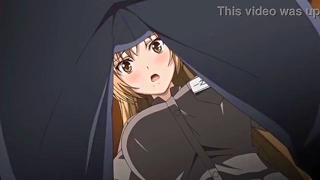 Hentai blonde fucked in stairwell