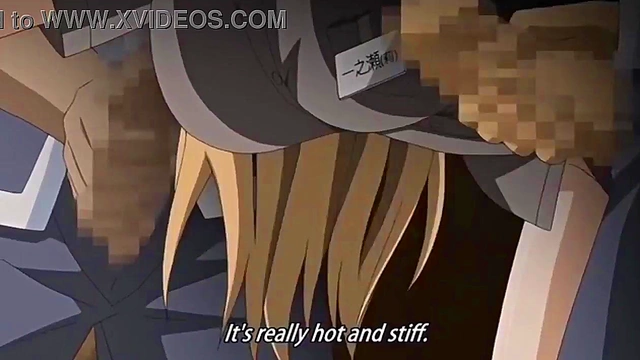 Hentai blonde fucked in stairwell