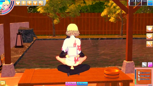 Hentai Hottie Elanor Jerks Off And Fucks Guy Outdoors