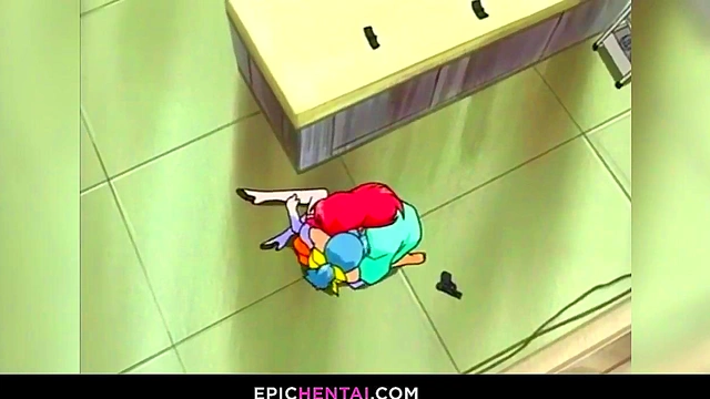 Gorgeous lesbian hentai porn