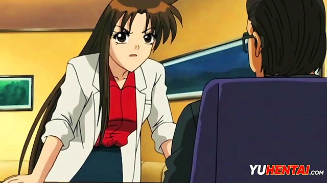 Teen makes threesome with doctor