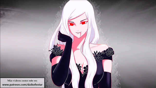 JOI hentai Can you keep up with the vampire?