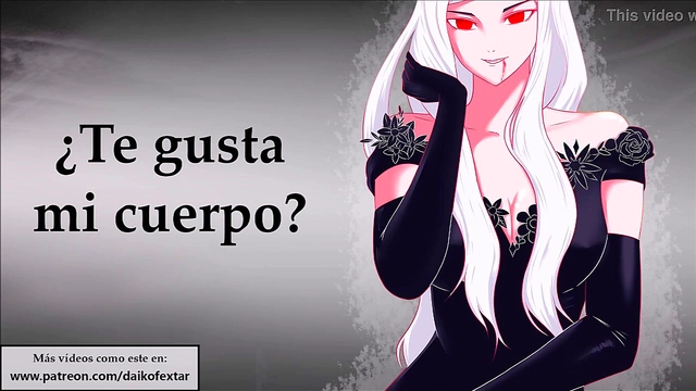 JOI hentai Can you keep up with the vampire?