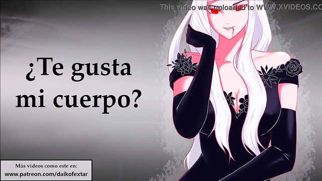 JOI hentai Can you keep up with the vampire?