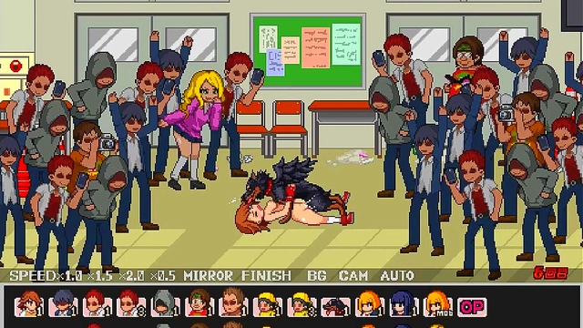 School Dot Fight - hentai gallery