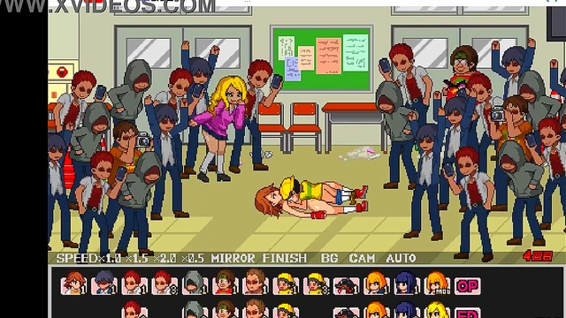 School Dot Fight - hentai gallery