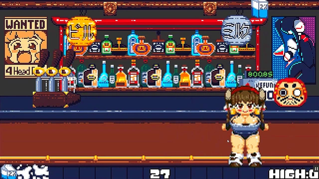 Milk Bouncer [Cute Hentai game] Giant boobs milk breast expanssion