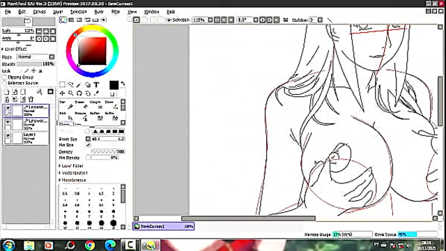 Drawing Hentai Hinata Hyuuga (Naruto Shippuden) - Repost