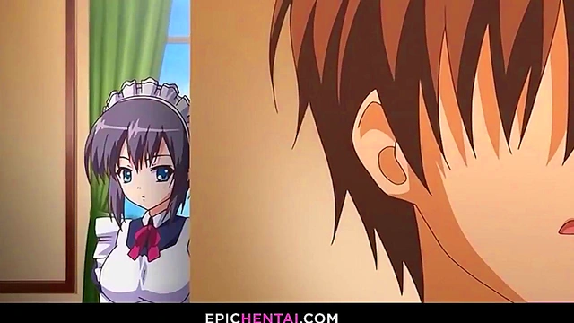 Yukito spying on stepsisters having sex - Hentai porn