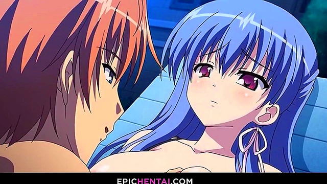 Yukito spying on stepsisters having sex - Hentai porn