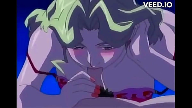 Japanese Hentai'Office'Blonde'Big Boobs