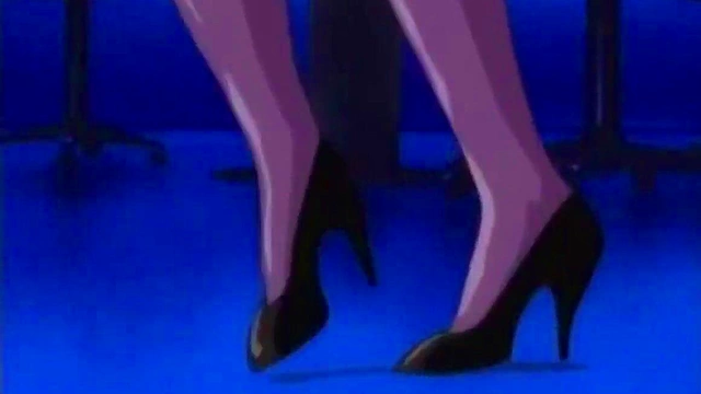 Japanese Hentai'Office'Blonde'Big Boobs