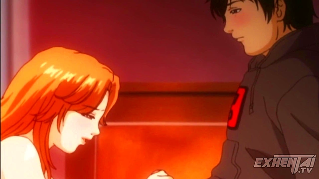 Stepmom gives Him his First Handjob - Hentai [UNCENSORED]