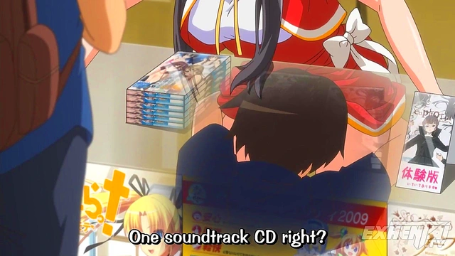 Nobody noticed I was Masturbating Her in Public - Hentai [SUBTITLED]