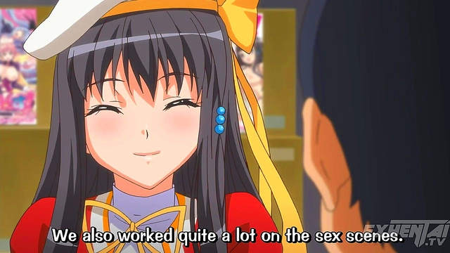 Nobody noticed I was Masturbating Her in Public - Hentai [SUBTITLED]