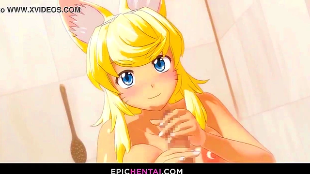 Nakadashi creampie to wolf girl - hentai sex