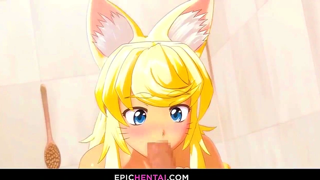 Nakadashi creampie to wolf girl - hentai sex