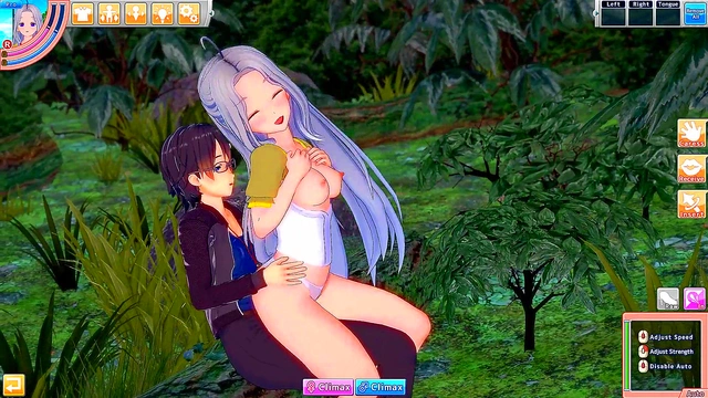 Ellie The Hentai Sorceress Casts A Spell On Guy's Cock