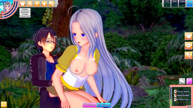 Ellie The Hentai Sorceress Casts A Spell On Guy's Cock