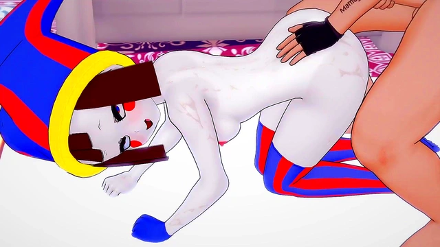 Pomni wants to have sex wearing her swimsuit (hentai) (uncensored)