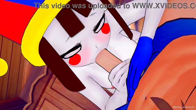 Pomni wants to have sex wearing her swimsuit (hentai) (uncensored)