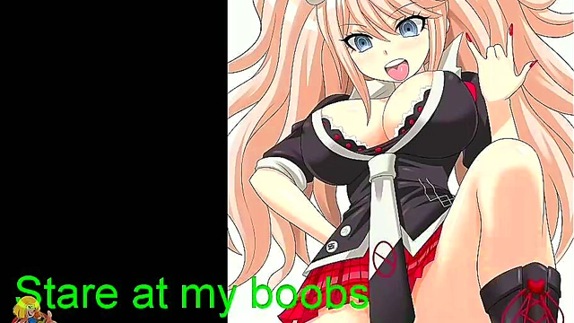 Junko Enoshima Hentai Porn from game Danganronpa (Rule 34)