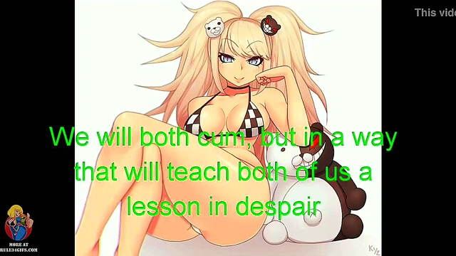 Junko Enoshima Hentai Porn from game Danganronpa (Rule 34)
