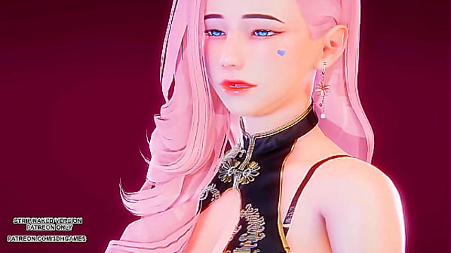 [MMD] HYOLYN - One Way Love Seraphine Sexy Kpop Dance League Of Legends Uncensored Hentai