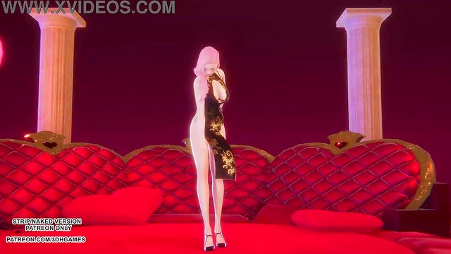 [MMD] HYOLYN - One Way Love Seraphine Sexy Kpop Dance League Of Legends Uncensored Hentai