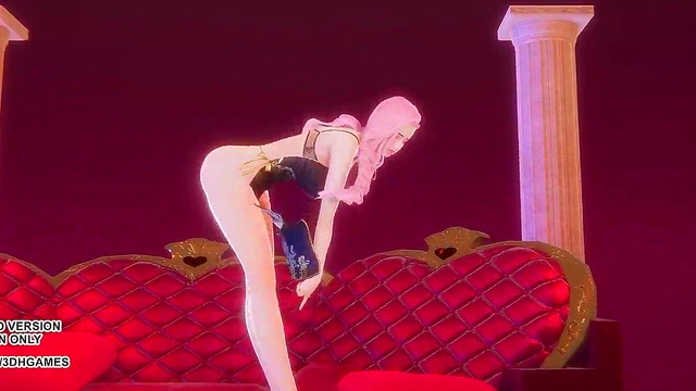 [MMD] HYOLYN - One Way Love Seraphine Sexy Kpop Dance League Of Legends Uncensored Hentai