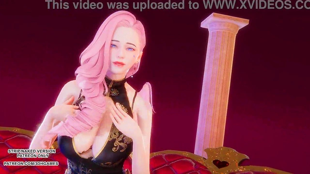 [MMD] HYOLYN - One Way Love Seraphine Sexy Kpop Dance League Of Legends Uncensored Hentai