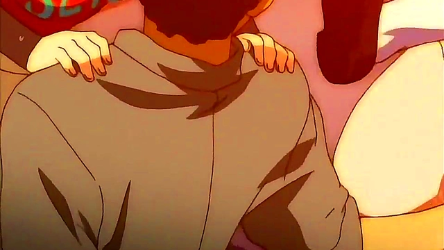 Hentai teacher fucks student on a windy rooftop (english dub)