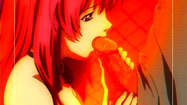 Hentai teacher fucks student on a windy rooftop (english dub)