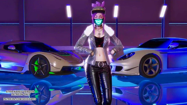 [MMD] EXID - Pink Hot Ahri Seraphine Akali Hot Kpop Dance League of Legends KDA Hentai