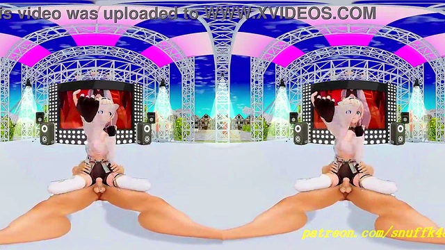 VR180 mmd Iroha Sex Dance 3d hololive Hentai
