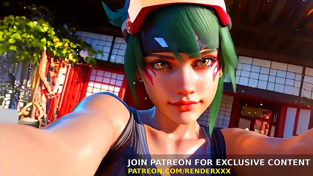 3D Animation : Overwatch - Kiriko Dick Ride Uncensored Hentai