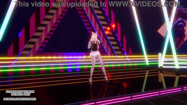 [MMD] Sistar - Touch my body Ahri Sexy Kpop Dance League of Legends Uncensored Hentai 4K