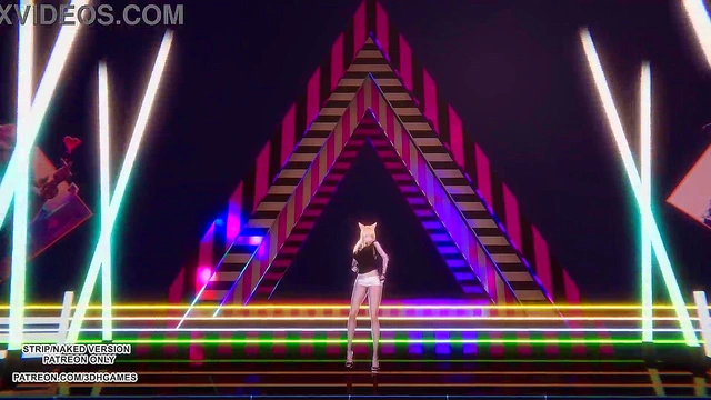 [MMD] Sistar - Touch my body Ahri Sexy Kpop Dance League of Legends Uncensored Hentai 4K